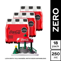 Combo Gaseosa Coca-Cola Zero 250ml + 1 Villa Coca-Cola