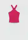 Top Elena Fucsia Talla 19 Niñas Mango