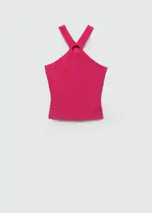 Top Elena Fucsia Talla 19 Niñas Mango