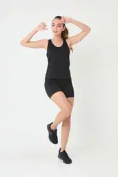 Ciclista Corto S - Negro