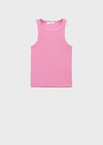 Top Bonico Rosa Pastel Talla S Mujer Mango