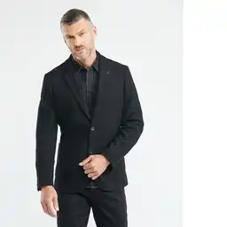 Blazer Casual Hombre Negro Talla M Chevignon