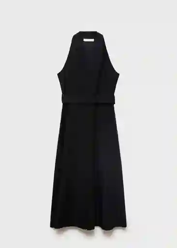 Vestido Lula Negro Talla S Mujer Mango