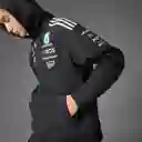 Adidas Buzo Hoodie Hood F1 Mercedes Lifestyle Hombre Negro T XL