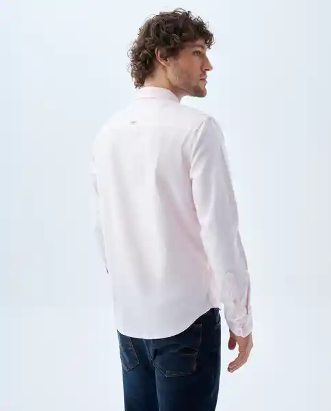 Camisa Hombre Rosado Talla M 819f507 Americanino