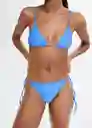 Braga Paris Azul Talla S Mujer Mango