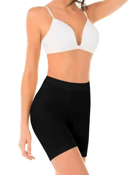 Samsara Short Levanta Cola Mujer Negro Talla L