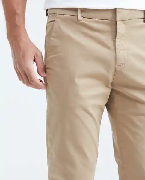 Pantalón Smart Color Hombre Café Quemado Claro 36 Chevignon