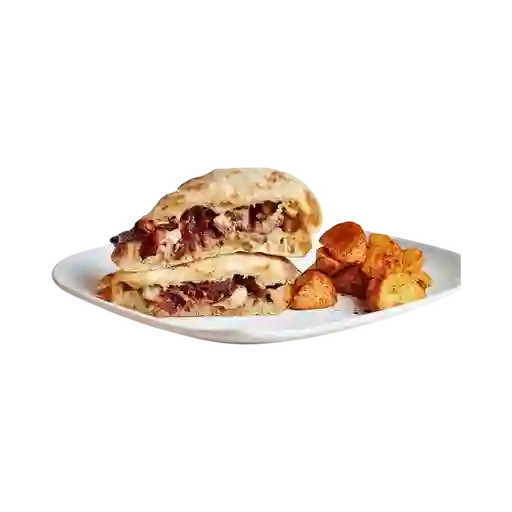 Sándwich Meat Lover con Papas