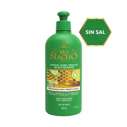 Tío Nacho Crema para Peinar Antidaño Reparación Profunda