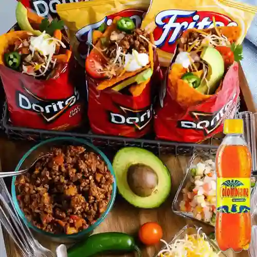 Combo Dorilocos con Res + Colombiana 250 ml