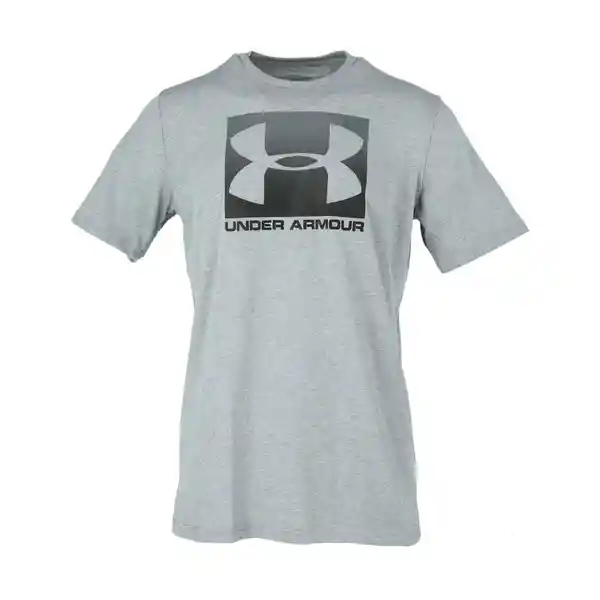 Under Armour Camiseta Ua Boxed Sportstyle Ss Gris Talla LG