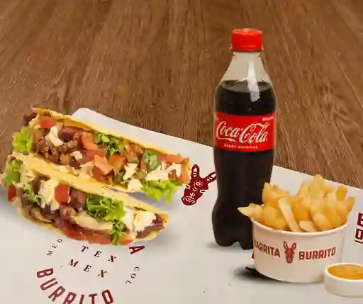 Arma tu combo tacos blandos o duros x 2