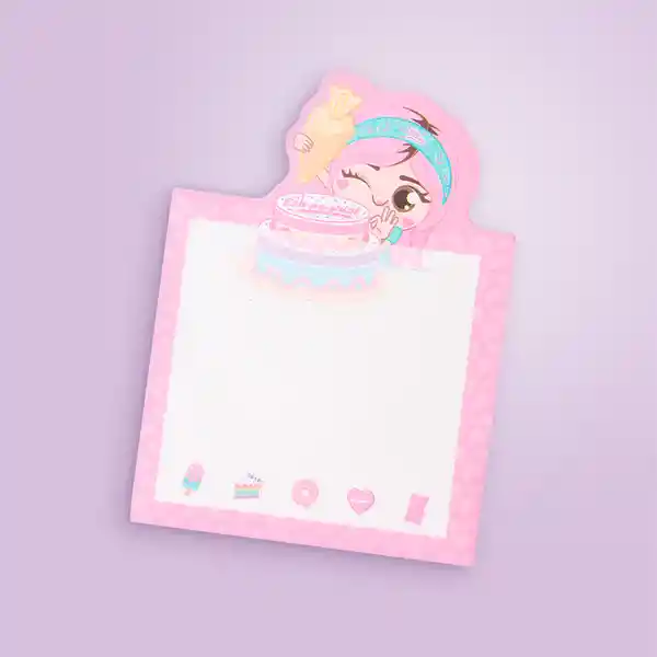 Nota Post-It a 50 Hojas Serie Mis Pastelitos Miniso