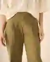 Pantalón Verde Seco Oscuro Talla 6 133G004 Esprit