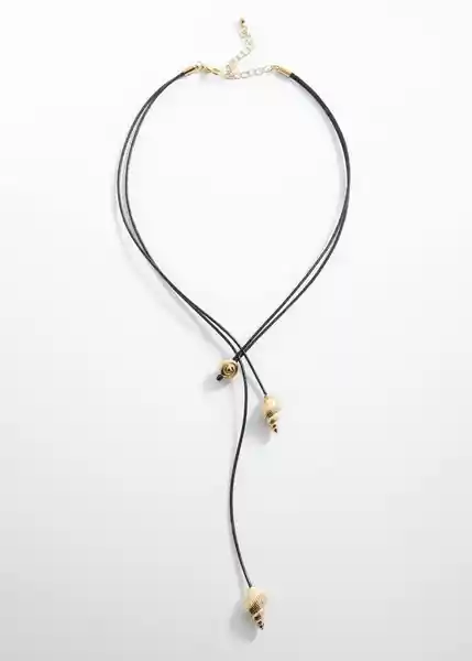 Collar Fabianne Negro Talla 99 Mujer Mango