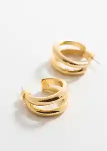 Pendientes Carla Oro Mujer Mango