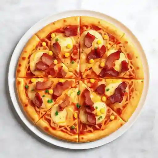 Pizza de Cachetes de Cerdo Bbq