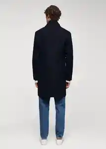 Abrigo Uriel Navy Talla XL Hombre Mango