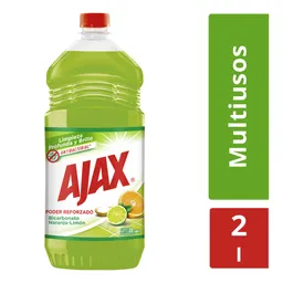 Limpiador Líquido Ajax Naranja Limón Botella 2 L