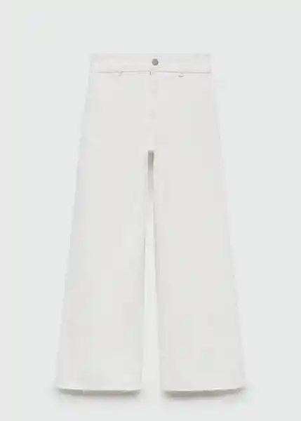 Jean Catherin Blanco Talla 32 Mujer Mango