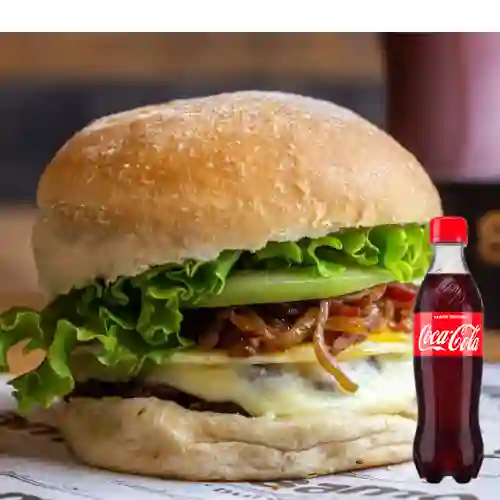 Combo Hamburguesa Barbacoa X2 + Coca-Cola