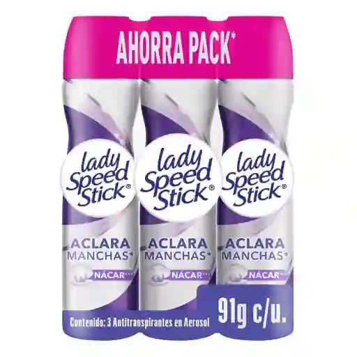 Lady Speed Stick Desodorante de Mujer en Aerosol