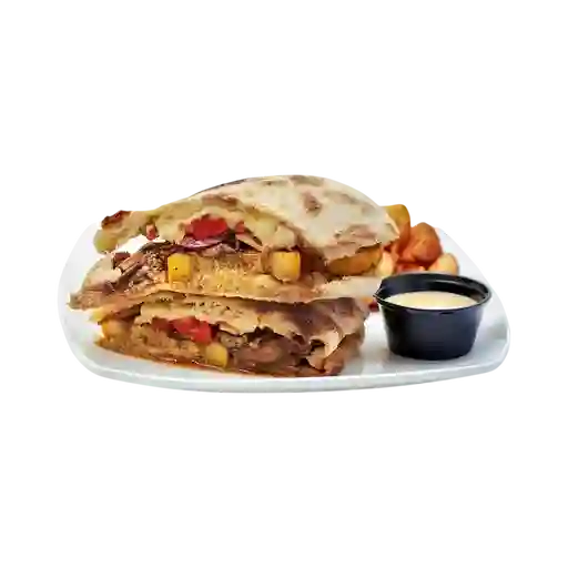 Sándwich The Veggie con Papas