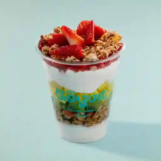 Parfait griego