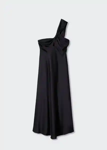 Vestido Leandra Negro Talla XS Mujer Mango