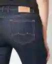 Jean H. Rise Cosmo Bc Raw Deni Femenino Azul Dark 12 Chevignon