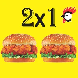 2x1 en Chicken Burger