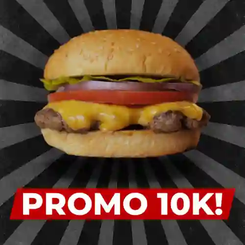Hamburguesa Cheeseburger Promo 10k