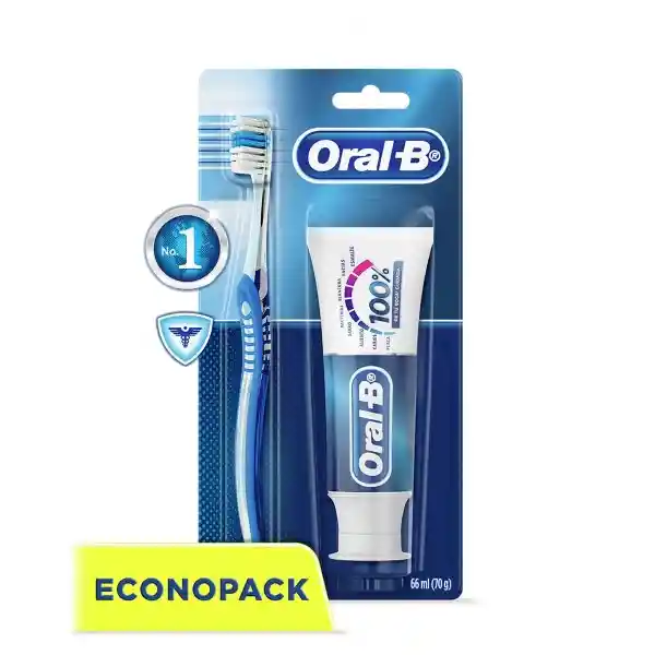 Oral-B Cepillo Dental Pro Salud + Crema Dental