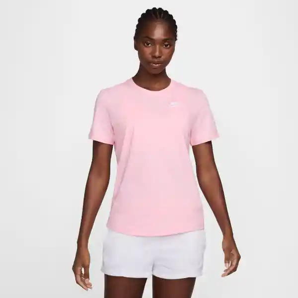 Nike Camiseta W Nsw Tee Club Rosado Talla L Ref: DX7902-692