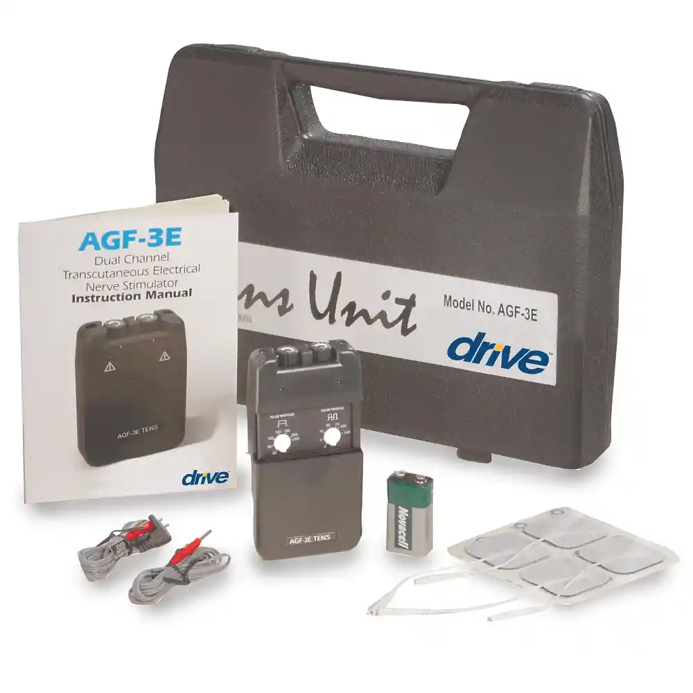 Drive Set Electroestimulador Tens Doble Canal