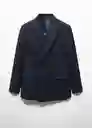 Blazer Americana Mónaco Navy Talla 54 Hombre Mango