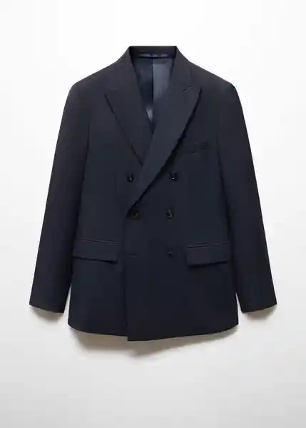 Blazer Americana Mónaco Navy Talla 54 Hombre Mango