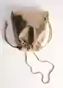 Bolso P Fran Oro Talla 99 Mujer Mango