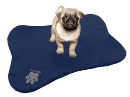 Hally Pets Cama Para Mascota en Forma de Hueso Azul Oscuro E1003