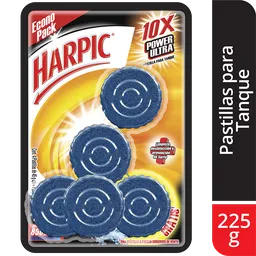 Harpic Desinfectante Para Inodoros Pastillas Azules