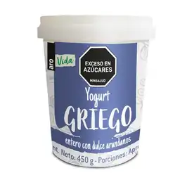 Aro Yogur Griego Vida Arándano