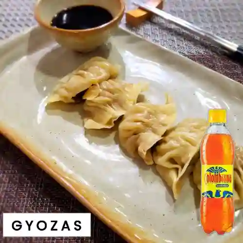 Combo Gyozas de Carne + Colombiana 400 ml