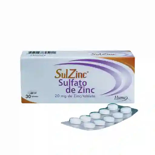 Sulzinc Antidiarréico en Tabletas
