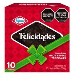 Ponqué Felicidades 500 g