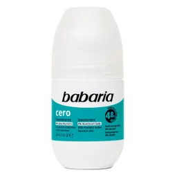 Babaria Desodorante Roll-On Cero Unisex
