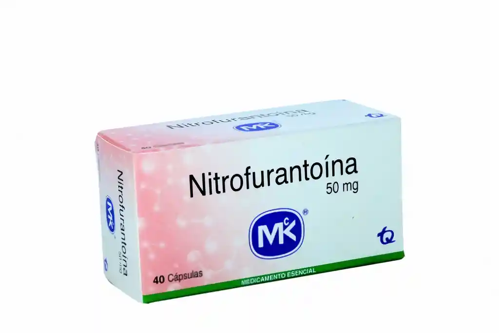 Tecnoquimicas MK Nitrofurantoína Antibiótico (50 mg) Cápsulas