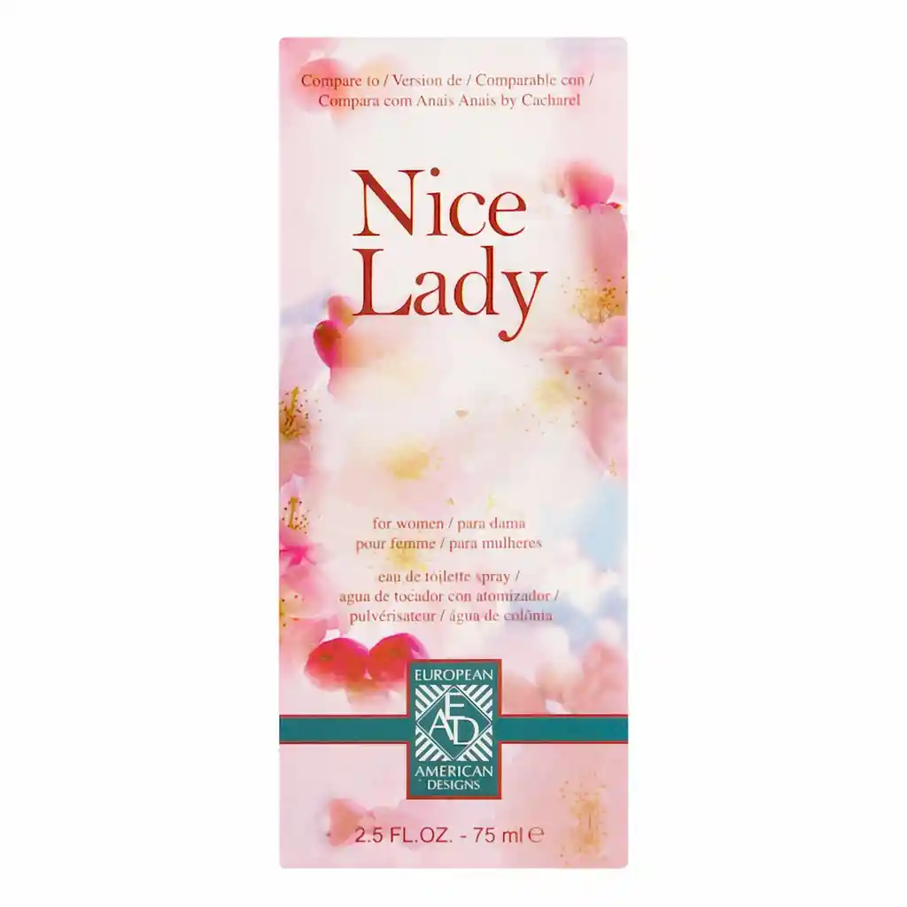 Nice Colonia Aed Mujer Lady X 75 Ml