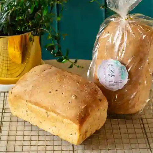 Pan de Masa Madre Linaza y Calabaza