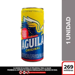Cerveza Aguila* Original Lata